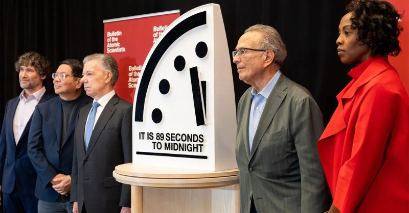 The Doomsday Clock ticks forward: What 89 seconds to midnight means for humanity